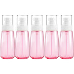 ขวดพลาสติกเดินทาง 5 ชิ้น ป้องกันการรั่วซึม อุปกรณ์เดินทางขนาดเล็ก 100ml, 100ml