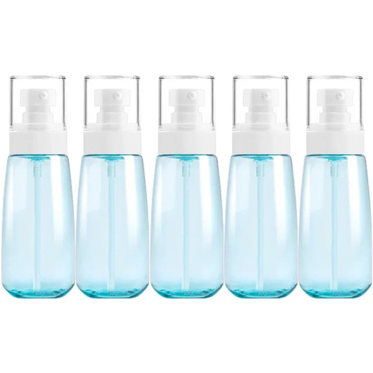 ขวดพลาสติกเดินทาง 5 ชิ้น ป้องกันการรั่วซึม อุปกรณ์เดินทางขนาดเล็ก 100ml, 100ml