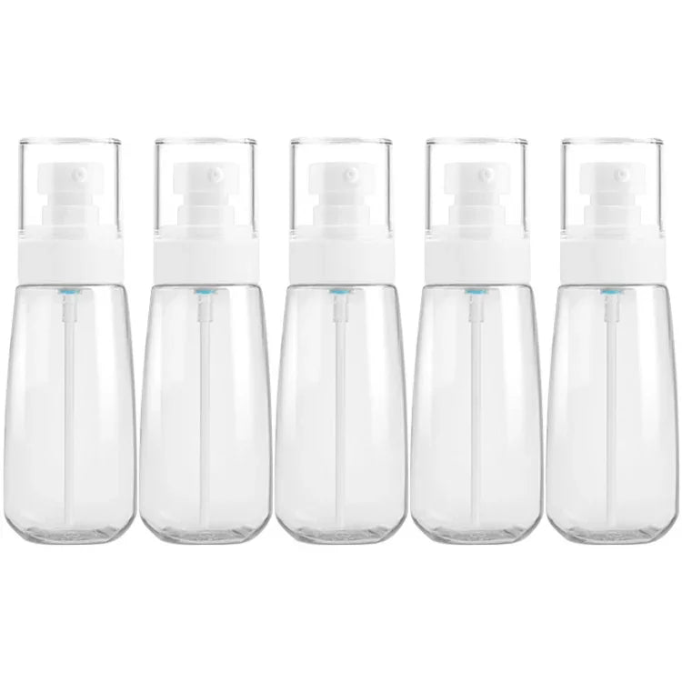 ขวดพลาสติกเดินทาง 5 ชิ้น ป้องกันการรั่วซึม อุปกรณ์เดินทางขนาดเล็ก 100ml, 100ml