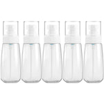 ขวดพลาสติกเดินทาง 5 ชิ้น ป้องกันการรั่วซึม อุปกรณ์เดินทางขนาดเล็ก 100ml, 100ml