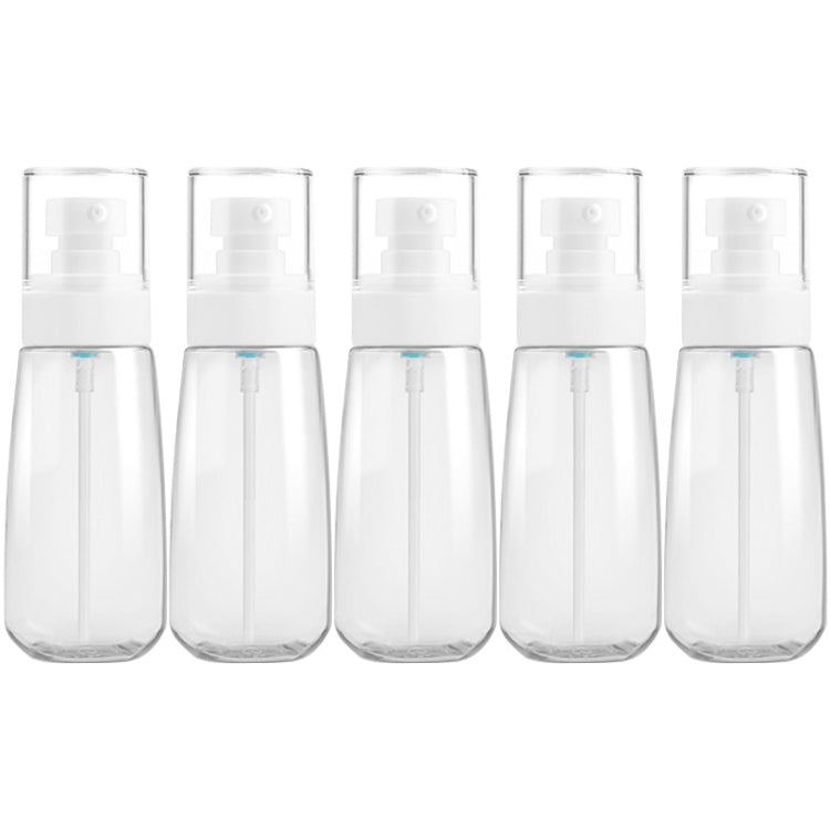 ขวดพลาสติกเดินทาง 5 ชิ้น ป้องกันการรั่วซึม อุปกรณ์เดินทางขนาดเล็ก 100ml, 100ml