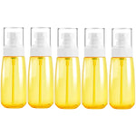 ขวดพลาสติกเดินทาง 5 ชิ้น ป้องกันการรั่วซึม อุปกรณ์เดินทางขนาดเล็ก 100ml, 100ml