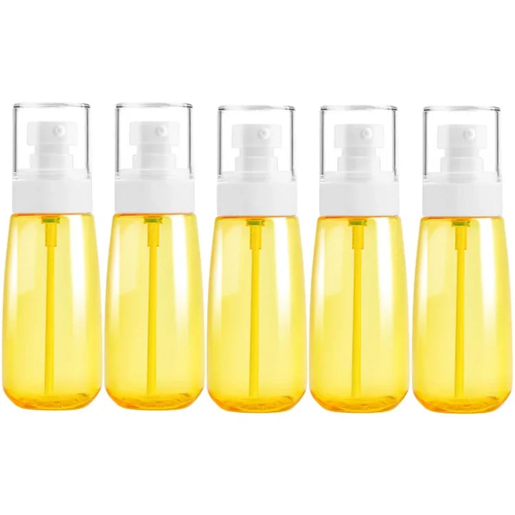 ขวดพลาสติกเดินทาง 5 ชิ้น ป้องกันการรั่วซึม อุปกรณ์เดินทางขนาดเล็ก 100ml, 100ml