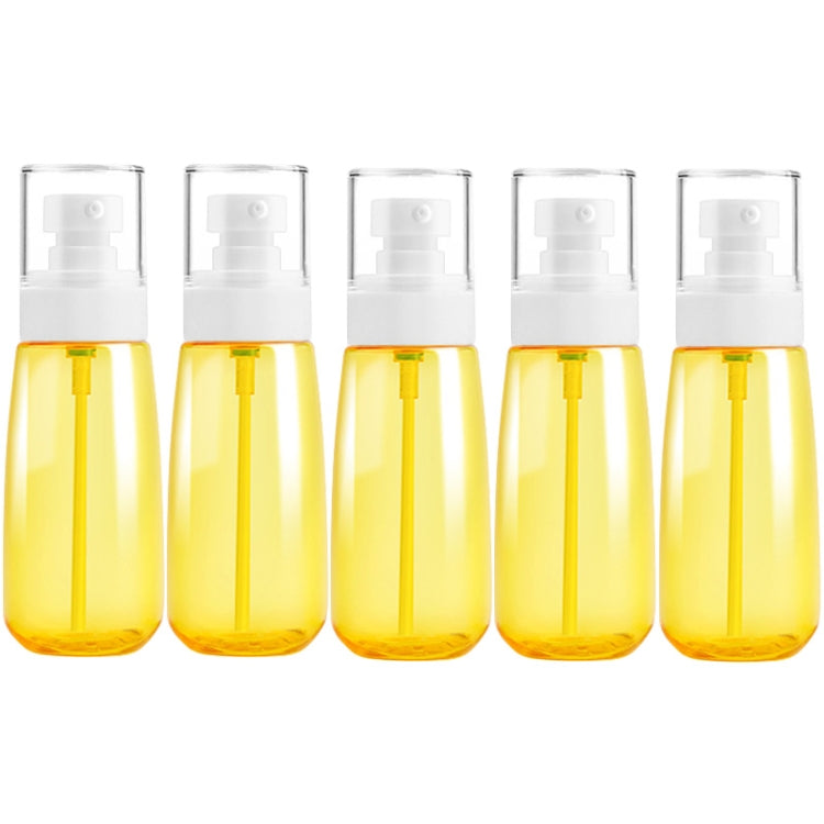 ขวดพลาสติกเดินทาง 5 ชิ้น ป้องกันการรั่วซึม อุปกรณ์เดินทางขนาดเล็ก 100ml, 100ml