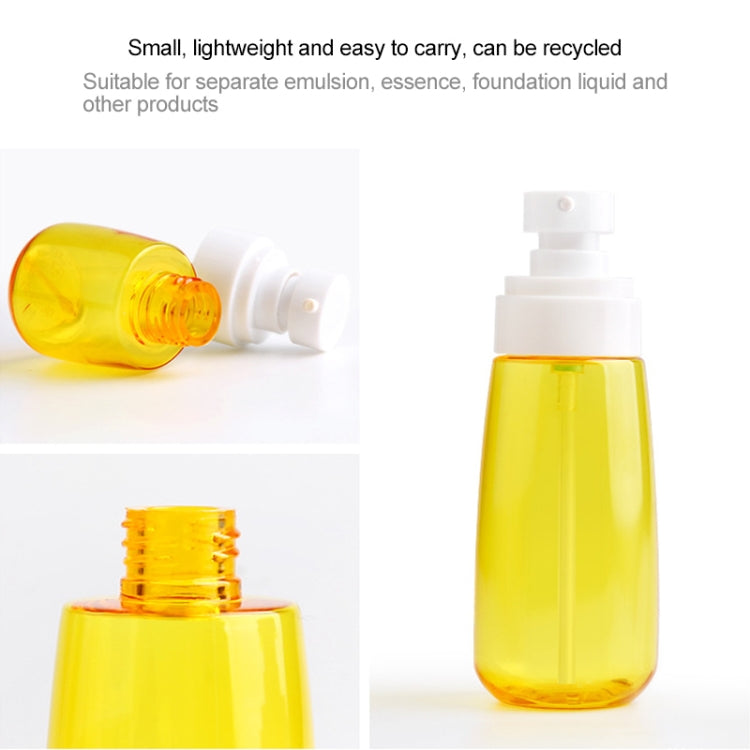 ขวดพลาสติกเดินทาง 5 ชิ้น ป้องกันการรั่วซึม อุปกรณ์เดินทางขนาดเล็ก 100ml, 100ml