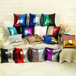 ปลอกหมอนตกแต่ง DIY สองสี กลิตเตอร์เลื่อม ปลอกหมอนเลื่อมกลับด้าน เปลี่ยนสีวิเศษ ขนาด: 40*40 ซม., HC6661A, HC6661AB, HC6661AC, HC6661AD, HC6661AE, HC6661AF, HC6661AG, HC6661AH, HC6661AJ, HC6661AK, HC6661AL, HC6661AM, HC6661AN, HC6661...