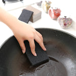 ฟองน้ำขัดหม้อครัว 10 ชิ้น สำหรับลบรอยสนิมและคราบ