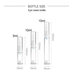 ขวดปั๊มพลาสติกแบบพกพาใส 5 ชิ้น เติมได้ ขนาด 10ml, 10ml
