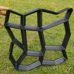 แม่พิมพ์ถนนคอนกรีตซีเมนต์แบบแมนนวล แม่พิมพ์พลาสติก DIY สำหรับทางเดินสวน, แม่พิมพ์ทางเดินสวน