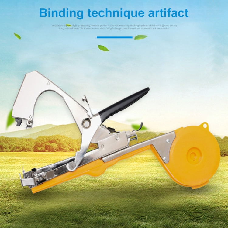 Agriculture Tape Tool Hand Tying Machine Garden Plant Tape Tool Tapener Machine Adhesive Tape Machine, Adhesive Tape Machine(Yellow), Adhesive Tape Machine (Green)