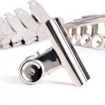 20pcs 31mm Silver Metal Stainless Steel Round Clip Notes Letter Paper Clip Office Bind Clip, 20PCS / 31mm