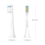 หัวแปรงทดแทนสำหรับแปรงสีฟันไฟฟ้า Xiaomi Soocare Sonic (HC7711W) สำหรับทำความสะอาดทั่วไป สีดำ 2 ชิ้น ของแท้ Xiaomi Youpin