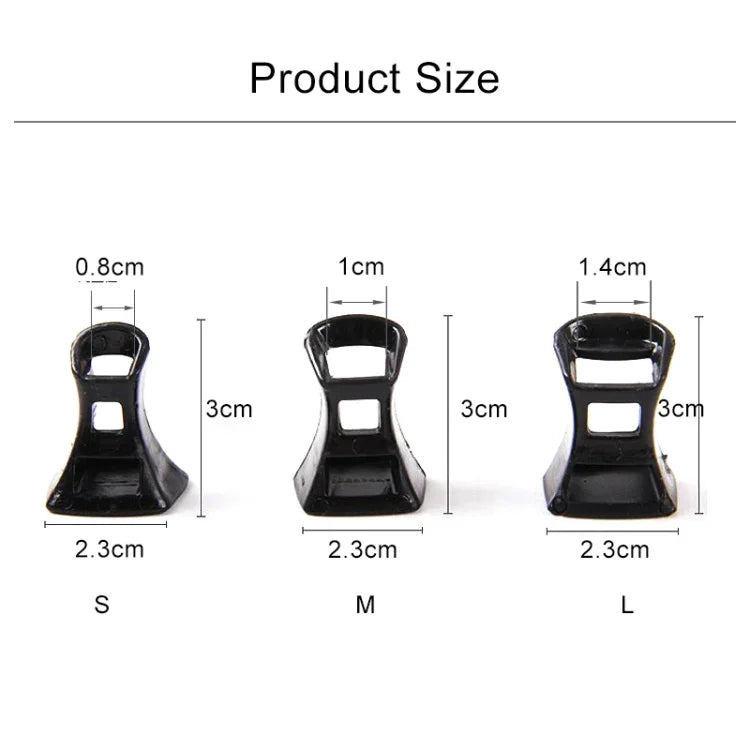 ปลอกกันลื่น PVC สำหรับรองเท้าส้นสูง 5 คู่ ทนทาน ขนาด: M สีสุ่ม, ขนาด: M