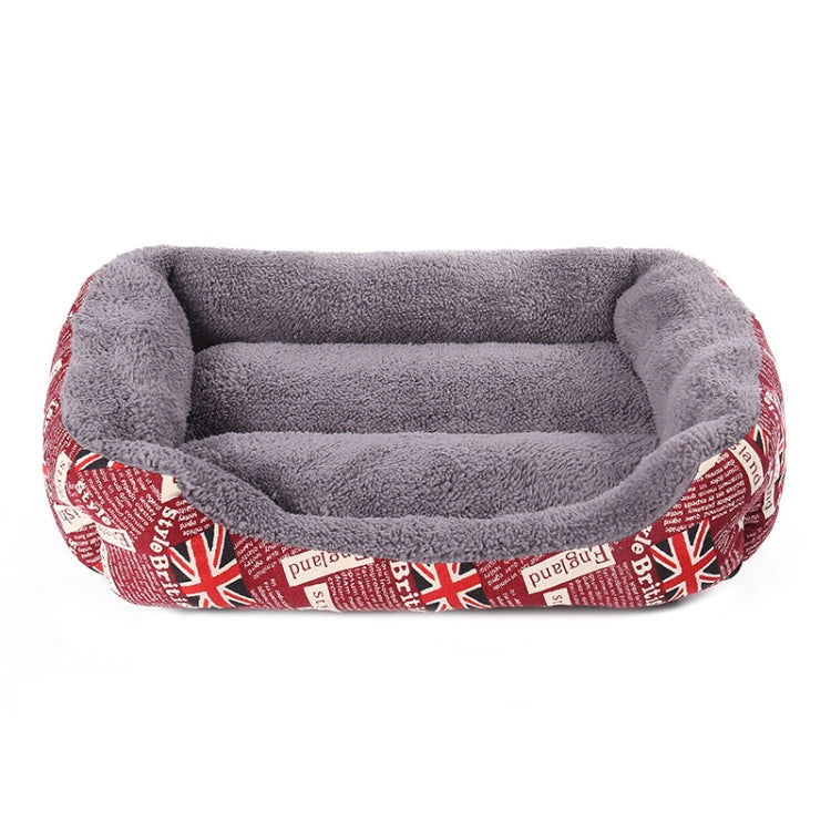 National Flag Four Seasons Genuine Warm Pet Dog Kennel Mat, Size: L, 66×50×14cm, Size: L, 66×50×14cm