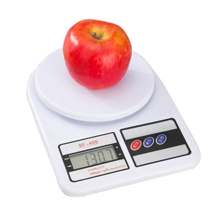 เครื่องชั่งครัวดิจิทัลแบบพกพาความแม่นยำสูง 1g ชั่งได้สูงสุด 1 กก., 1kg / 1g