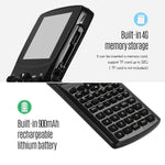เครื่องคิดเลขอิเล็กทรอนิกส์หน้าจอ 2.4 นิ้ว ป้องกันการแอบมอง รองรับการบันทึกเสียง / วิทยุ / เล่นเพลงและวิดีโอ เครื่องคิดเลขวิทยาศาสตร์ป้องกันการแอบมอง