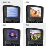 เครื่องคิดเลขอิเล็กทรอนิกส์หน้าจอ 2.4 นิ้ว ป้องกันการแอบมอง รองรับการบันทึกเสียง / วิทยุ / เล่นเพลงและวิดีโอ เครื่องคิดเลขวิทยาศาสตร์ป้องกันการแอบมอง