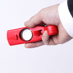 Creative Beer Bottle Opener Cap Launch Kitchen Bar Tool, Cap Opener Grey, Cap Opener Red
