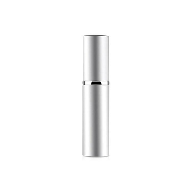 ขวดน้ำหอมแก้วพกพาเติมได้แบบสเปรย์ฝอยละเอียด พร้อมตัวถังโลหะ 5ml