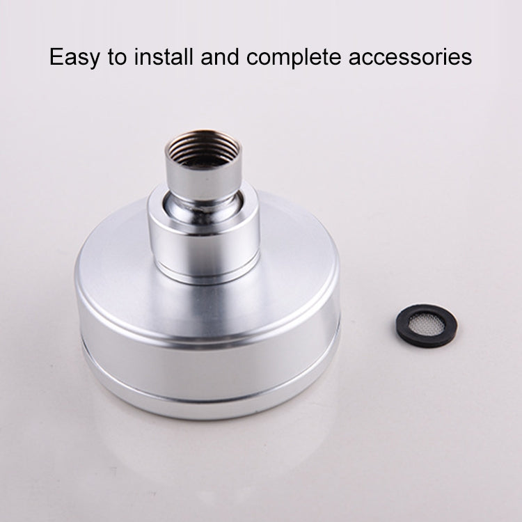 Removable and Washable 304 Stainless Steel Round Pressurized Top Spray Shower Head, Size: 118mm, Pattern D