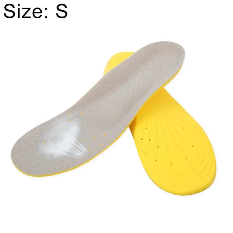 แผ่นรองเท้ากีฬาแบบกันกระแทก PU ระบายอากาศ นุ่ม ซับเหงื่อ ยืดหยุ่น ขนาด: S(2-5 Yards)
