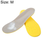 แผ่นรองเท้ากีฬาแบบกันกระแทก PU ระบายอากาศ นุ่ม ซับเหงื่อ ยืดหยุ่น ขนาด: M(6-9 Yards)