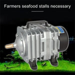 ACO-012A ปั๊มลมแม่เหล็กไฟฟ้า 390W 158L/นาที สำหรับตู้ปลาและอาหารทะเล เพิ่มออกซิเจน ปลั๊ก US, ACO-012A