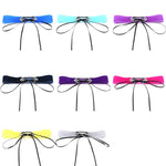 สร้อยคอช็อกเกอร์กำมะหยี่โลหะผสมกลวงสไตล์ถนนยุโรปและอเมริกา 2 ชิ้น, ส่งสีสุ่ม, TERQ02