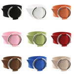 สร้อยข้อมือกำมะหยี่กลมเรียบง่ายสไตล์ยุโรปและอเมริกา 2 ชิ้น, ส่งสีสุ่ม