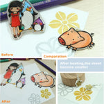ฟิล์มหดความร้อนแบบใสไม่ขัด 50 ชิ้น สำหรับทำเอง