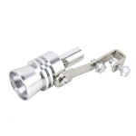 Universal Aluminum Turbo Sound Exhaust Muffler Pipe Whistle Car Simulator Whistler, Size: L, Size: L