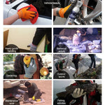 ถุงมือช่างไฟฟ้ายางไนไตรล์ สวมใส่สบาย กันลื่น ทนทาน ขนาด L L