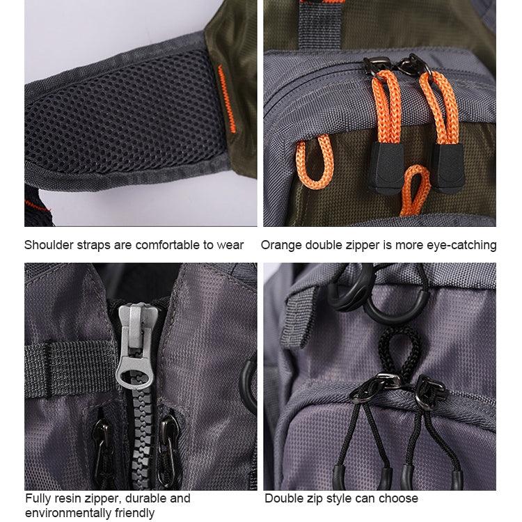 เสื้อชูชีพตกปลาอเนกประสงค์สำหรับกิจกรรมกลางแจ้ง MANNER เสื้อชูชีพ