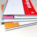 สมุดบันทึกปกอ่อน A5 20 หน้า 10 เล่ม ส่งสีสุ่ม