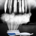 JK-2106 เครื่องรีดผ้าขนาดเล็กแบบพกพา กำลังไฟ 800W พร้อมแปรงไอน้ำ ปลั๊ก US, 800W ปลั๊ก US