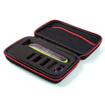 กระเป๋าใส่เครื่องโกนหนวดแบบพกพา EVA สำหรับ Philips QP2530 / 2520 สีแดง