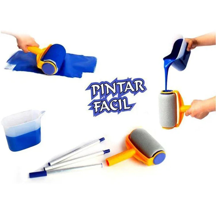 ชุดลูกกลิ้งทาสีมัลติฟังก์ชัน Pintar Facil Paint Runner, ชุดแปรงทาสี