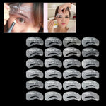 เครื่องมือแม่แบบรูปทรงสเตนซิลคิ้ว 24 in 1, 24 in 1