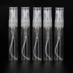 ขวดสเปรย์น้ำหอมเปล่า 50 ชิ้น ความจุ: 5ML (ใส), 5ML (ใส)