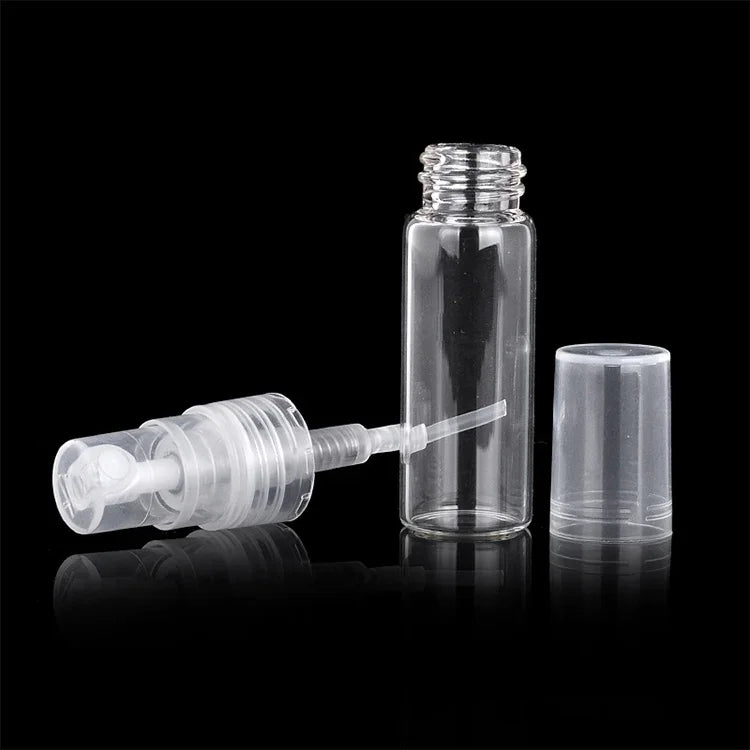 ขวดสเปรย์น้ำหอมเปล่า 50 ชิ้น ความจุ: 5ML (ใส), 5ML (ใส)