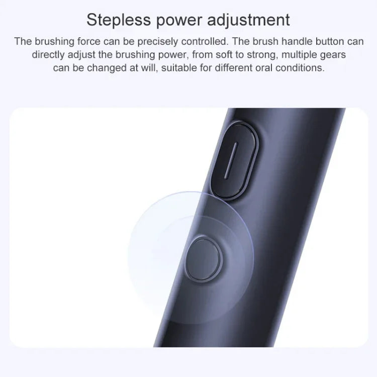 แปรงสีฟันไฟฟ้า Xiaomi Mijia T700 IPX7 แบบโซนิค พร้อมจอแสดงผล LED