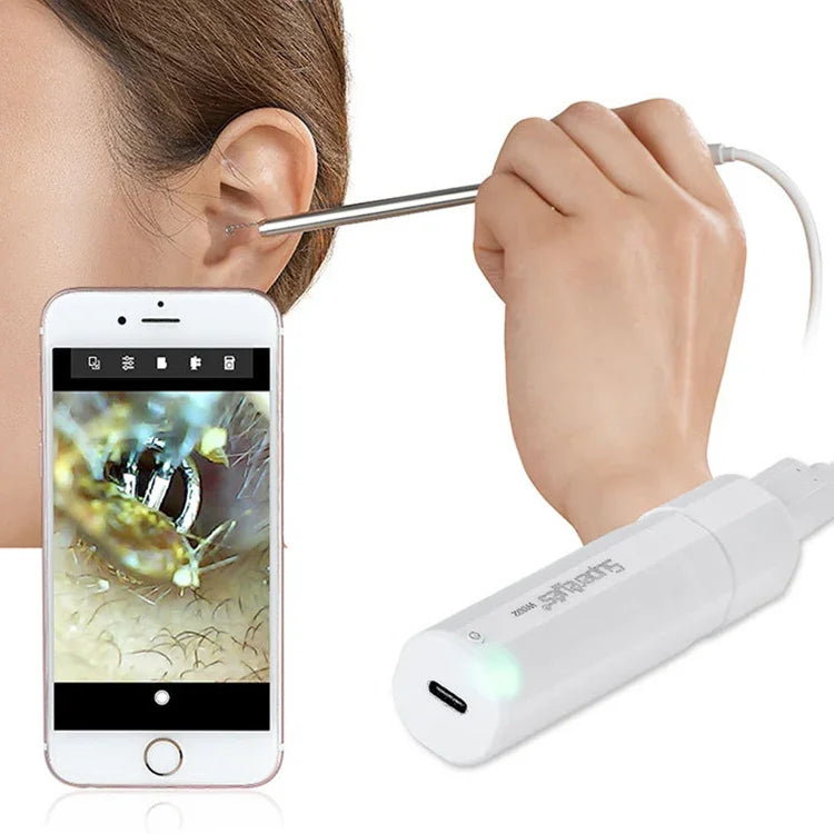 Supereyes W002 USB Digital Endoscope Mobile Phone Tablet WIFI HD Video Transmission Box, W002