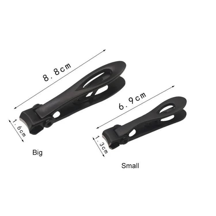 เครื่องมือทำเล็บ ที่ตัดเล็บสแตนเลส ขนาด: S, 6.9 x 1.3cm, ขนาด: 6.9 x 1.3cm (สีดำ)
