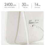 กระจกแต่งหน้าพร้อมไฟ LED แบบตั้งโต๊ะ Original Xiaomi Youpin jordan&judy ด้านเดียว สไตล์สีเดียว
