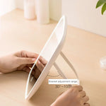 กระจกแต่งหน้าพร้อมไฟ LED แบบตั้งโต๊ะ Original Xiaomi Youpin jordan&judy ด้านเดียว สไตล์สีเดียว