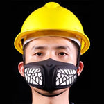 หน้ากากซิลิโคนป้องกัน PM2.5 KN95 พร้อมไส้กรองเปลี่ยนได้ ป้องกันไวรัสและฝ้า ใช้ซ้ำได้ PM2.5 KN95