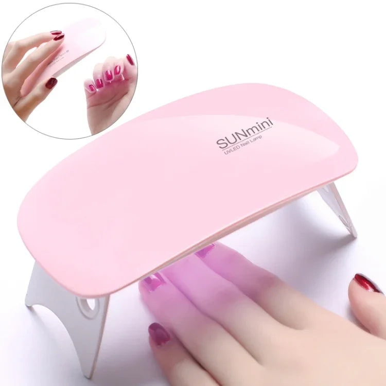 SUN mini 2 โคมไฟเล็บ UV + LED 6W USB สำหรับอบเจลเล็บ