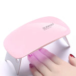SUN mini 2 โคมไฟเล็บ UV + LED 6W USB สำหรับอบเจลเล็บ