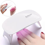 SUN mini 2 โคมไฟเล็บ UV + LED 6W USB สำหรับอบเจลเล็บ
