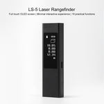 เครื่องวัดระยะเลเซอร์อินฟราเรดความแม่นยำสูง Xiaomi Youpin DUKA LS5 แบบหน้าจอสัมผัสแท้